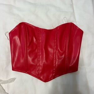 Red Princess Polly top